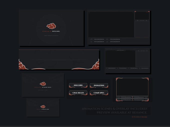 Akatsuki Twitch Overlay