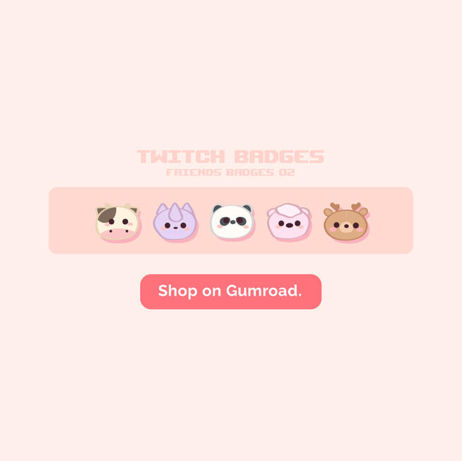 Friends 02 Badges